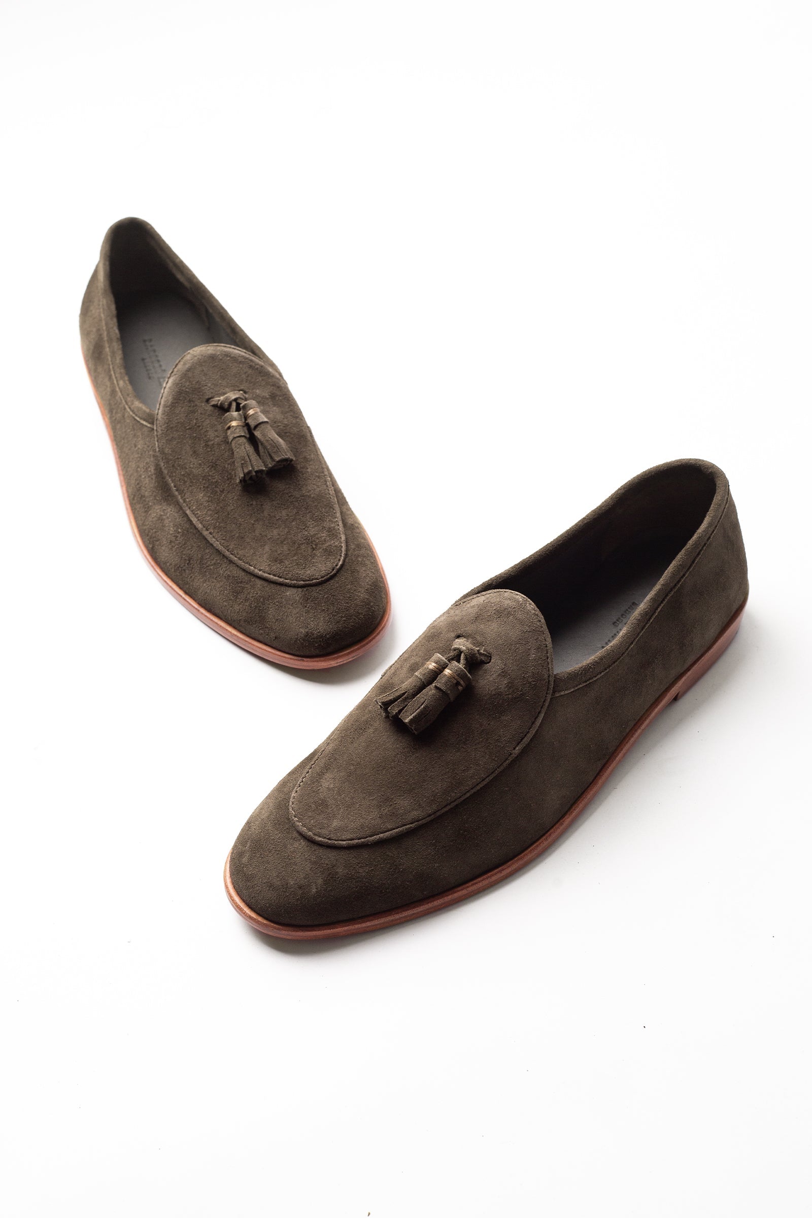 BELGIAN-LOAFER-OLIVE - shop at Bareezeman