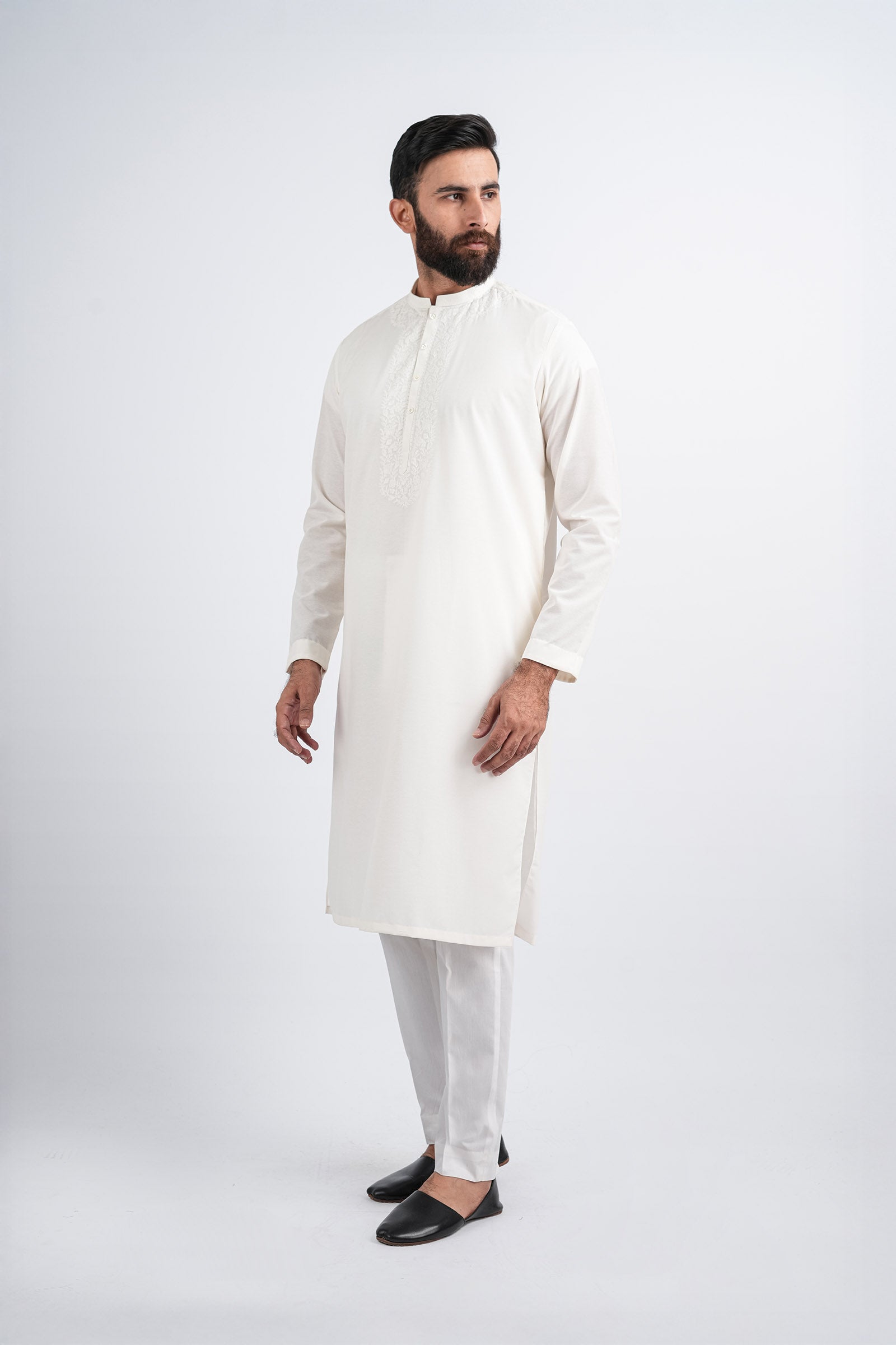 EMBROIDERED-KURTA-BMR1884-WHITE