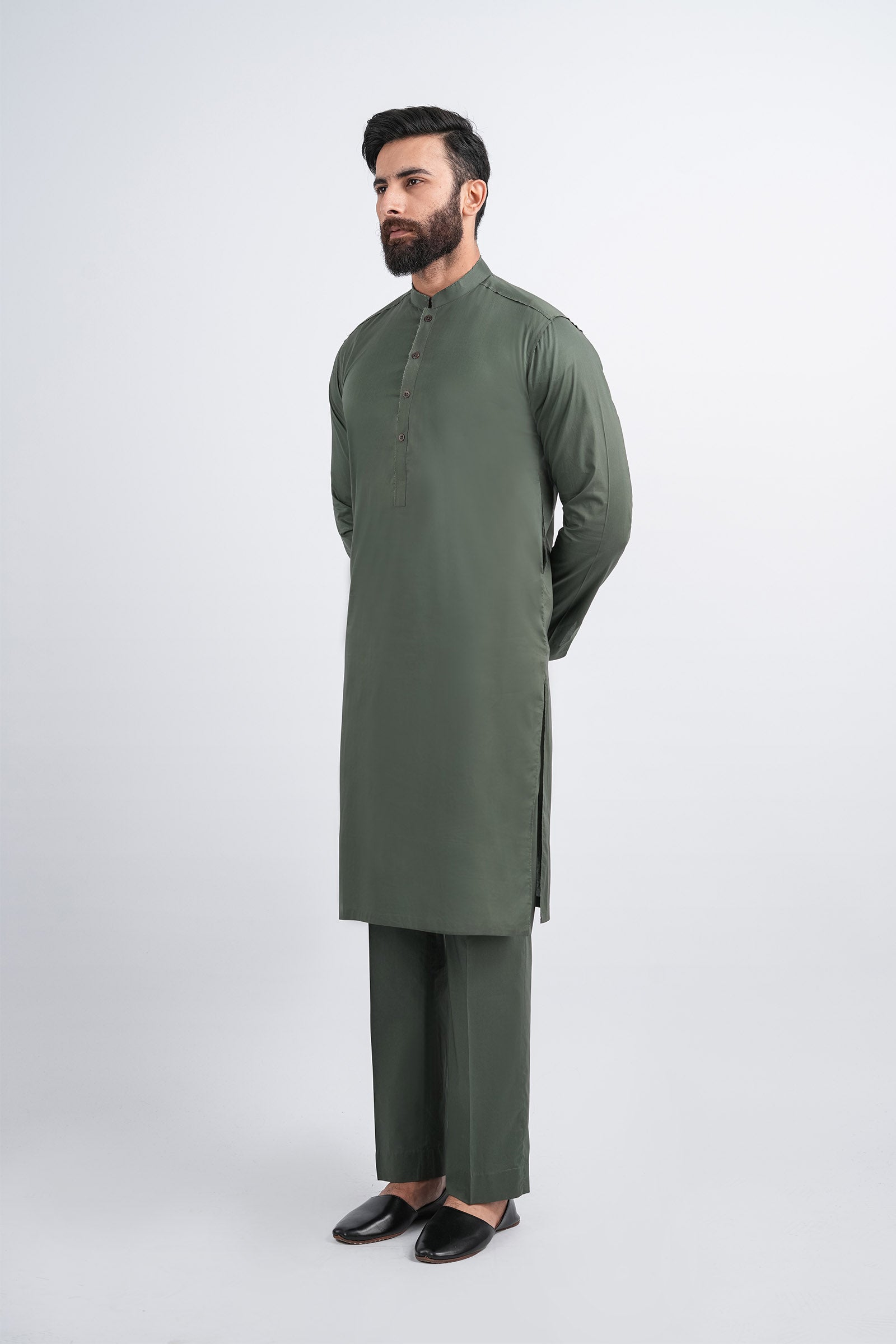 KURTA-TROUSER-GREEN