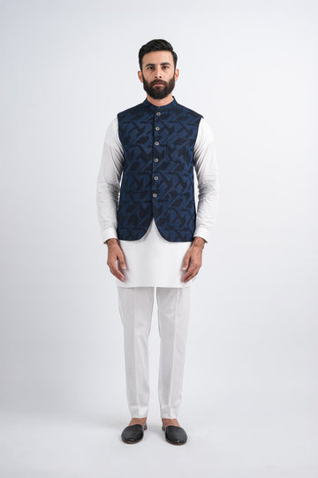 JACQUARD-WAISTCOAT-BLUE