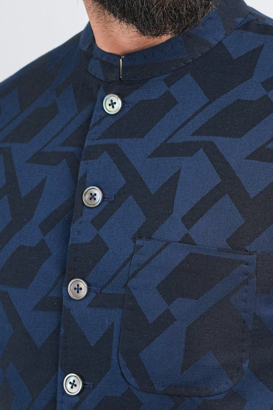 JACQUARD-WAISTCOAT-BLUE