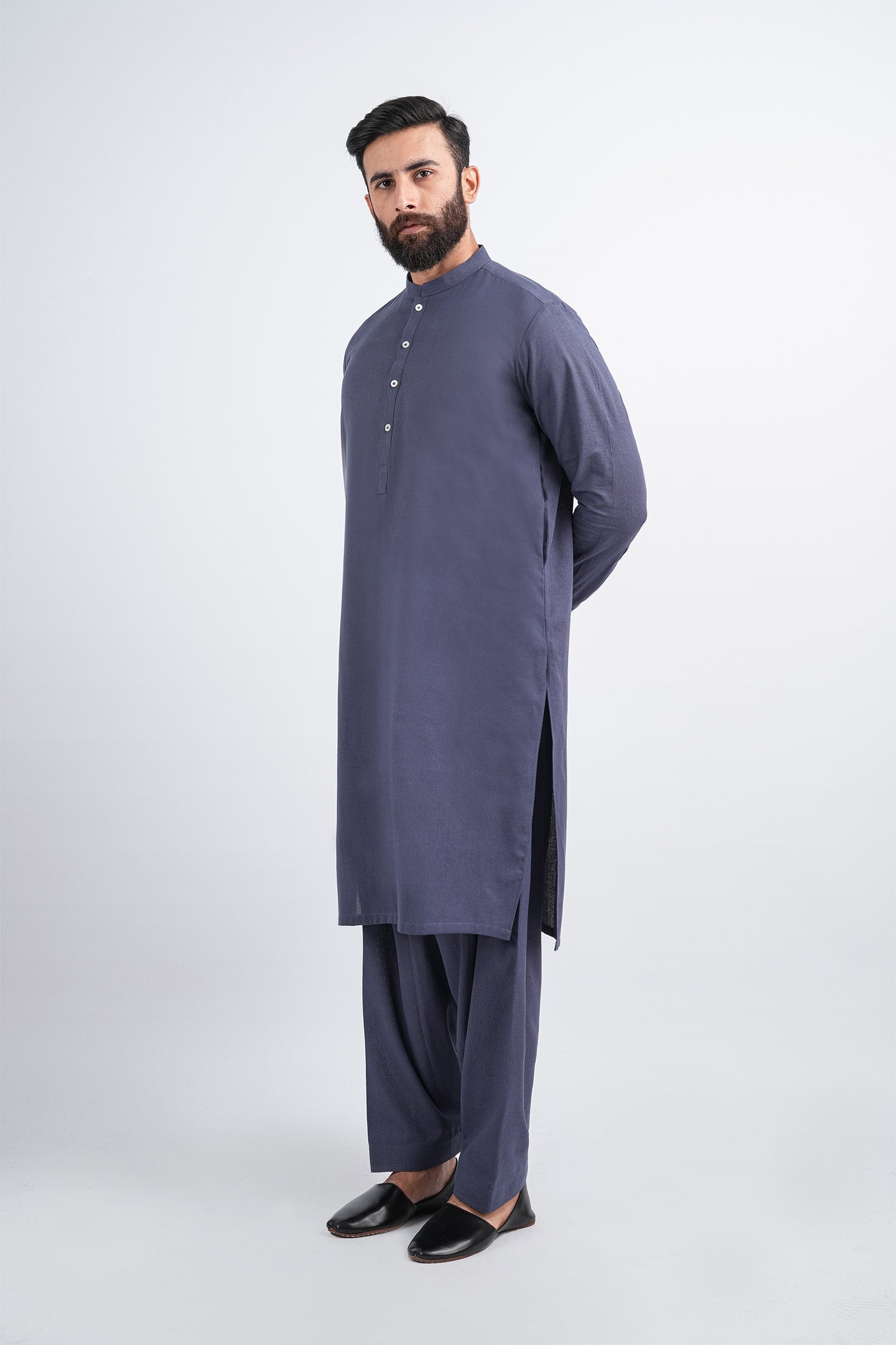 SHALWAR-KAMEEZ-BLUE - shop at Bareezeman