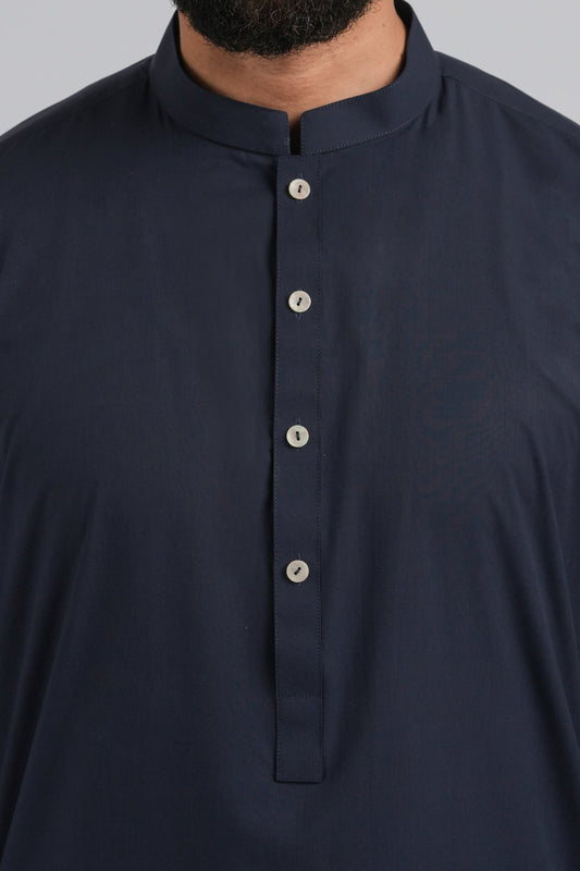 SHALWAR-KAMEEZ-NAVY-BLUE SHALWAR KAMEEZ