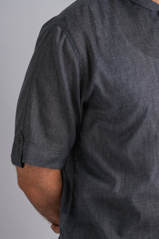 KURTA-TROUSER-L-BLUE