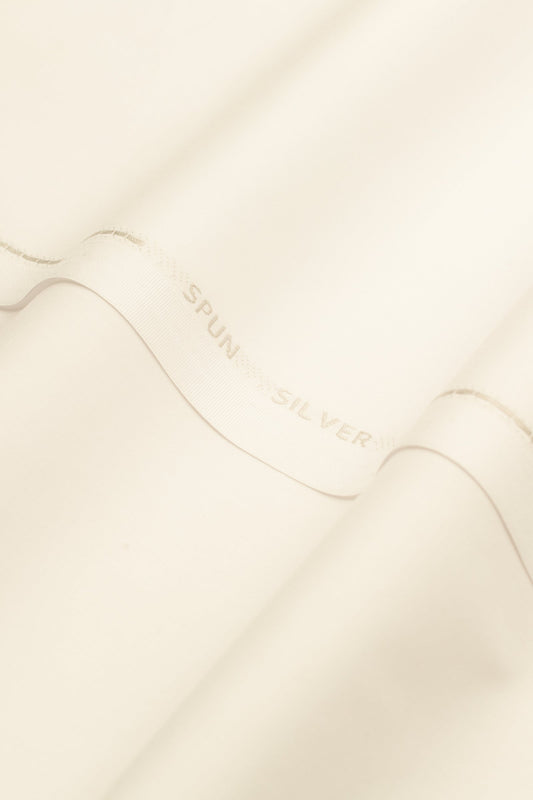 SPUN-SILVER-EGYPTIAN-WHITE Unstitched