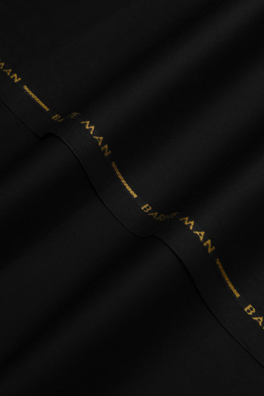 TITANIUM-PIMA-BLACK Unstitched