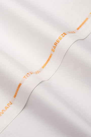 TITANIUM-PIMA-WHITE Unstitched