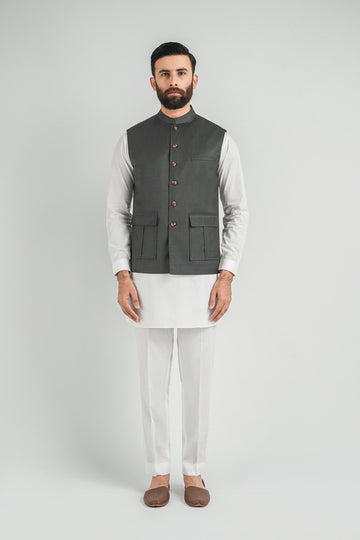 WAISTCOAT-D-GREY WAISTCOATS