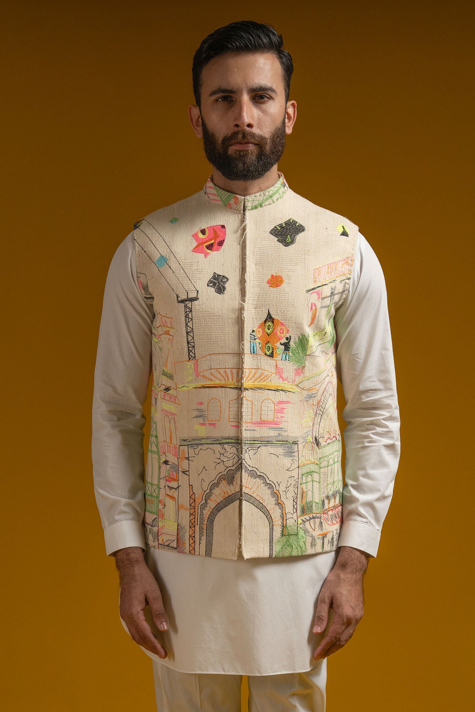 HANDLOOMED-WAISTCOAT-OFF-WHITE