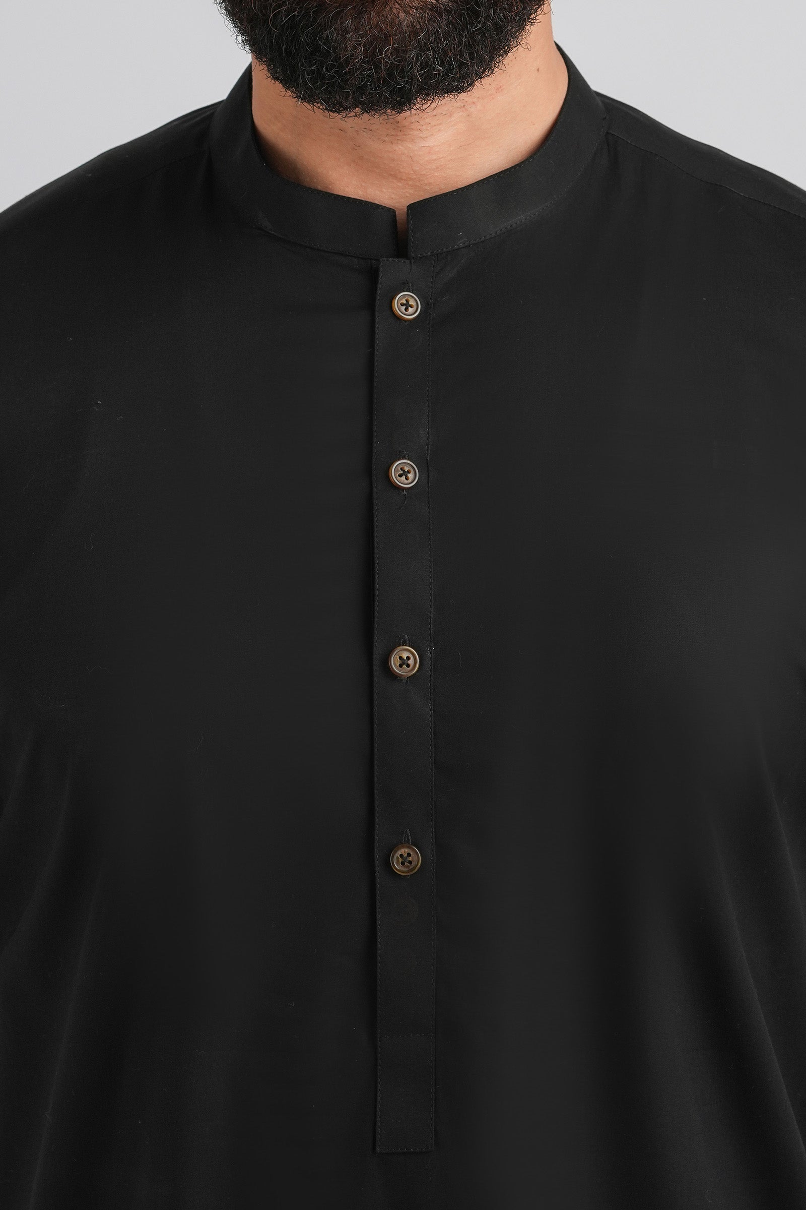 LONG-KURTA-TROUSER-BLACK KURTA TROUSER
