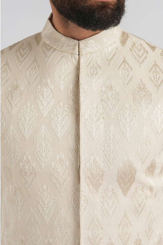 EMBROIDERED-WAISTCOAT-O-WHITE WAISTCOATS