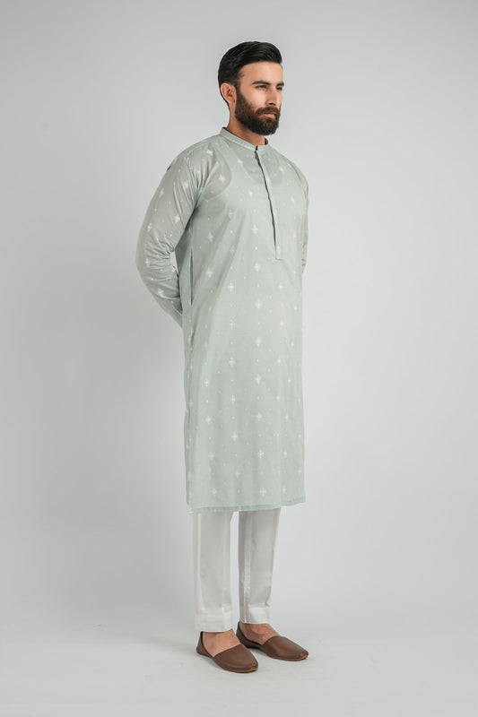 EMBROIDERED-KURTA-L-GREY