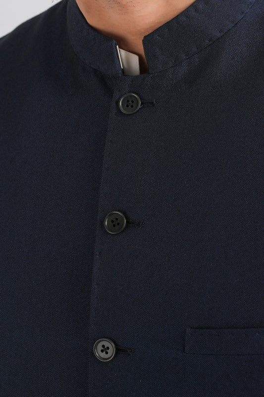 HANDLOOMED-WAISTCOAT-BLUE WAISTCOATS