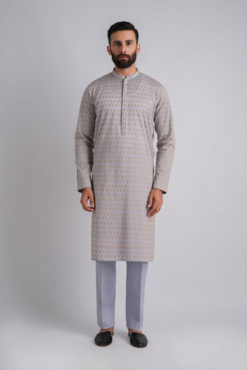 EMBROIDERED-KURTA-TROUSER-LIL-MIST