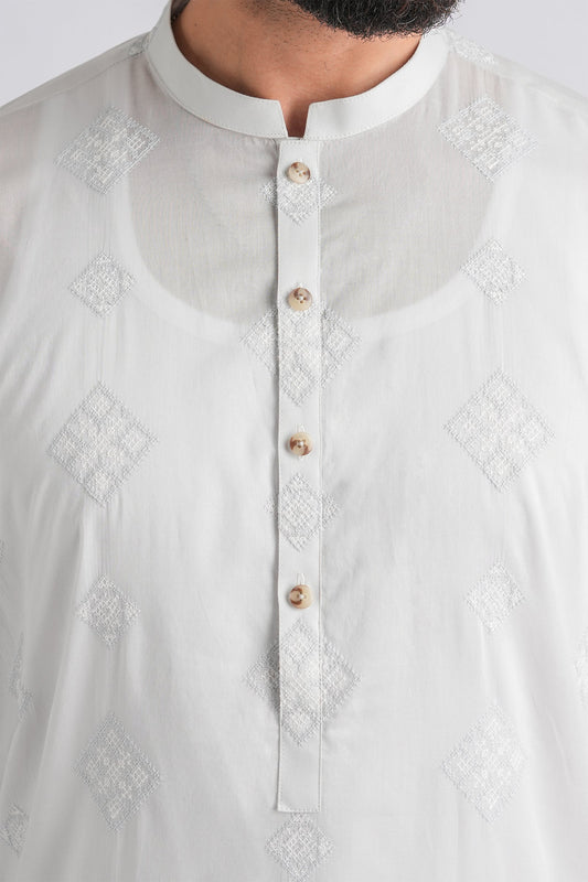 EMBROIDERED-KURTA-L-GREY