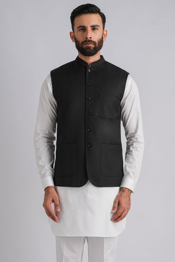 Intl-Tropical-Waistcoat-Black