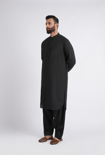 Intl-Shalwar Kameez-Black