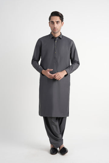 INT-Tropical  Shalwar Kameez Grey