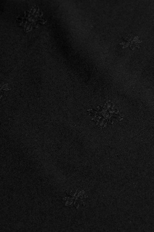 INT-Embroidered Black