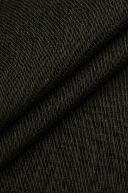INT-Slub Khaddar Olive Green