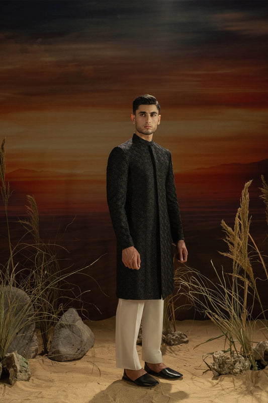 SHERWANI-ARTICLE # 404 - shop at Bareezeman