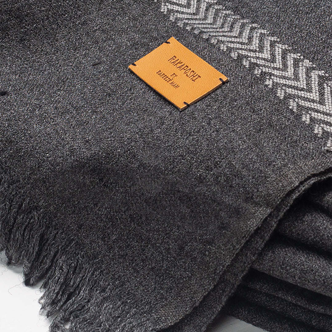 DOBBY SHAWL-Grey Shawl