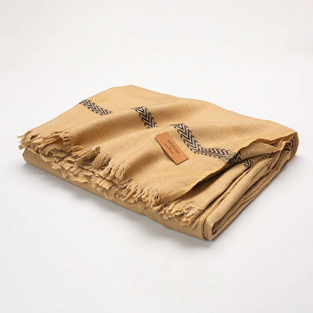 DOBBY SHAWL-Beige Shawl