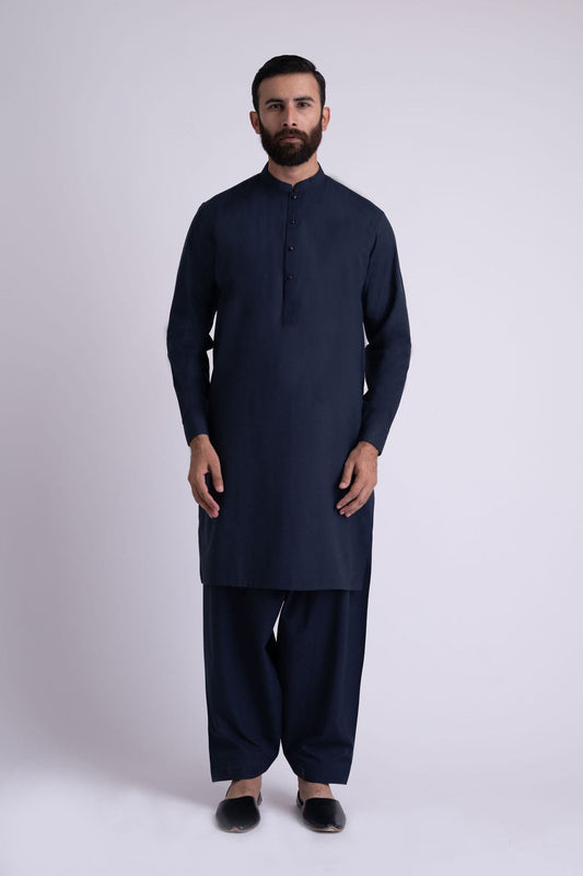 SHALWAR KAMEEZ-N-BLUE - shop at Bareezeman