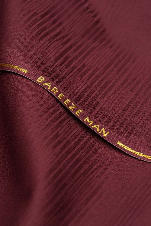 Jacquard - Maroon