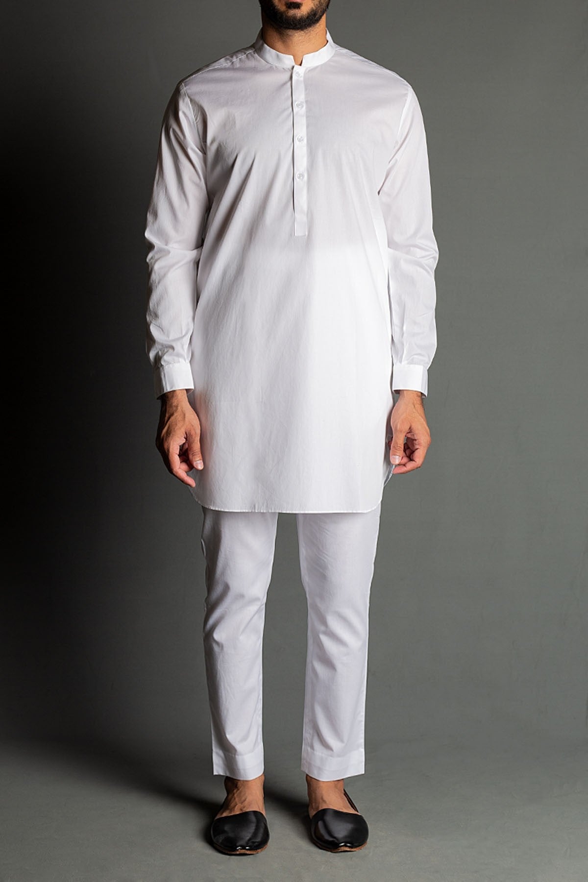 Kurta Trouser - White