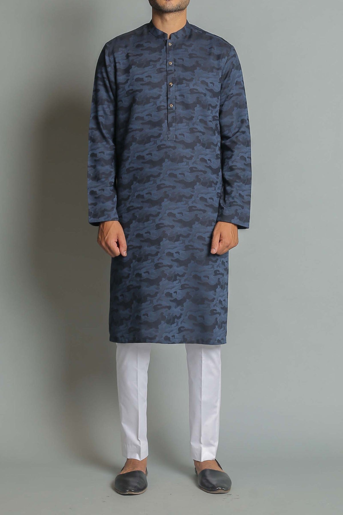 Long Kurta - Royal Blue