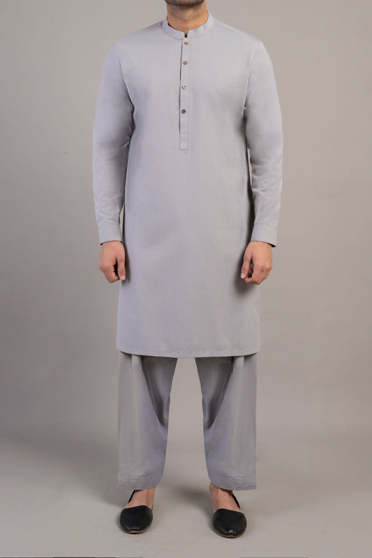 SHALWAR KAMEEZ-L-GREY - shop at Bareezeman