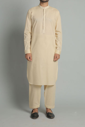 SHALWAR KAMEEZ BEIGE - shop at Bareezeman