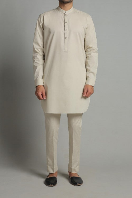 Kurta Trouser  - Light Beige