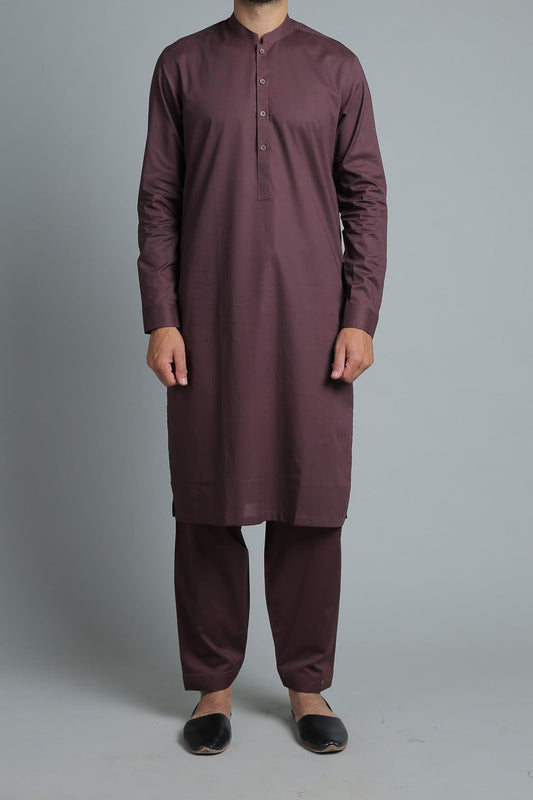 SHALWAR KAMEEZ MAROON - shop at Bareezeman