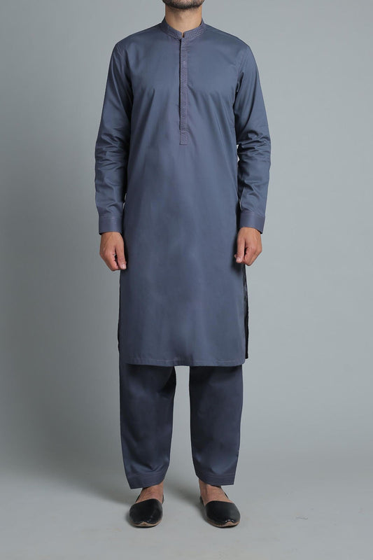 SHALWAR KMAEEZ DARK GREY
