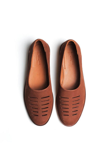 Slip-On Loafers - Brown