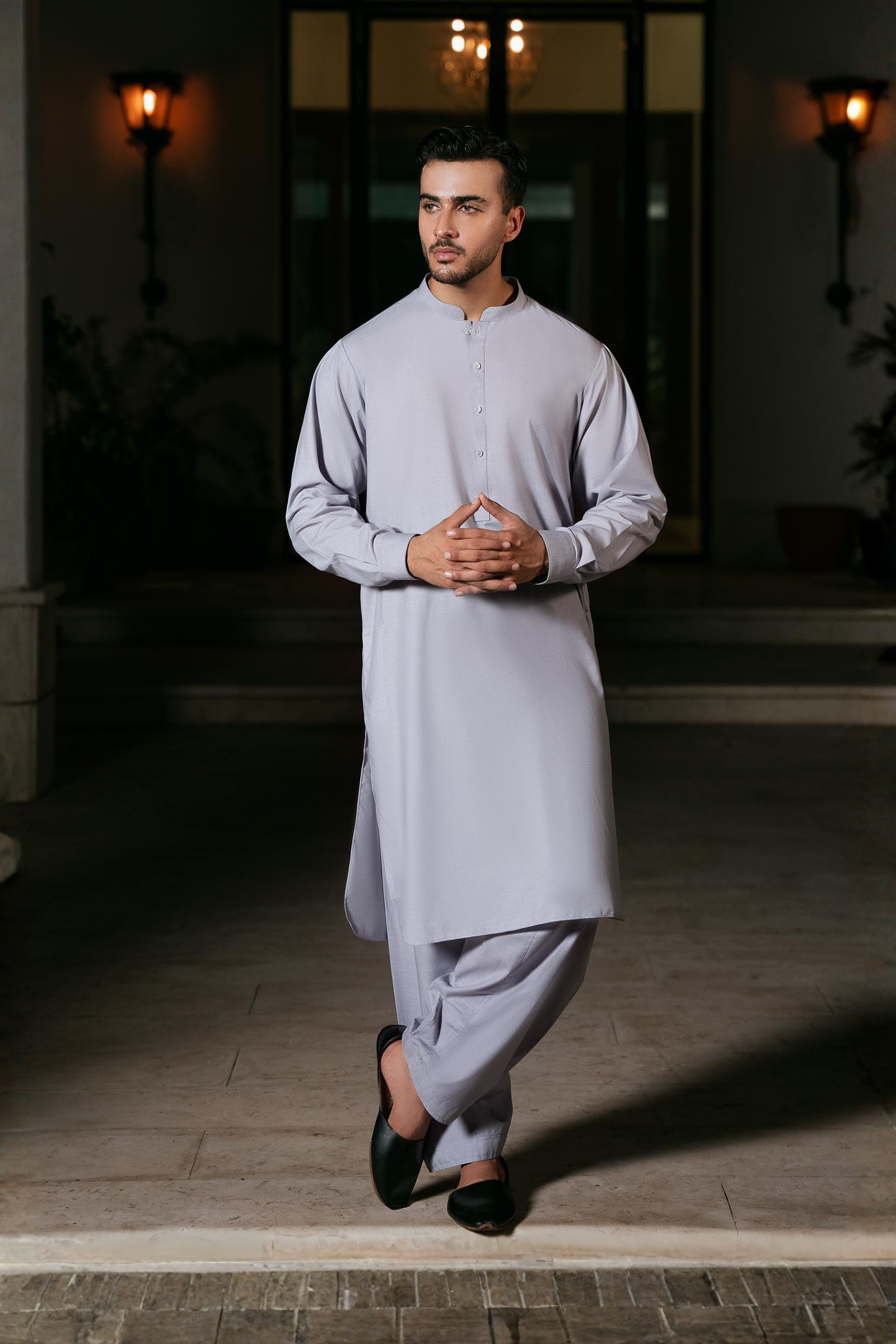 SHALWAR KAMEEZ-PURPLE READY TO WEAR