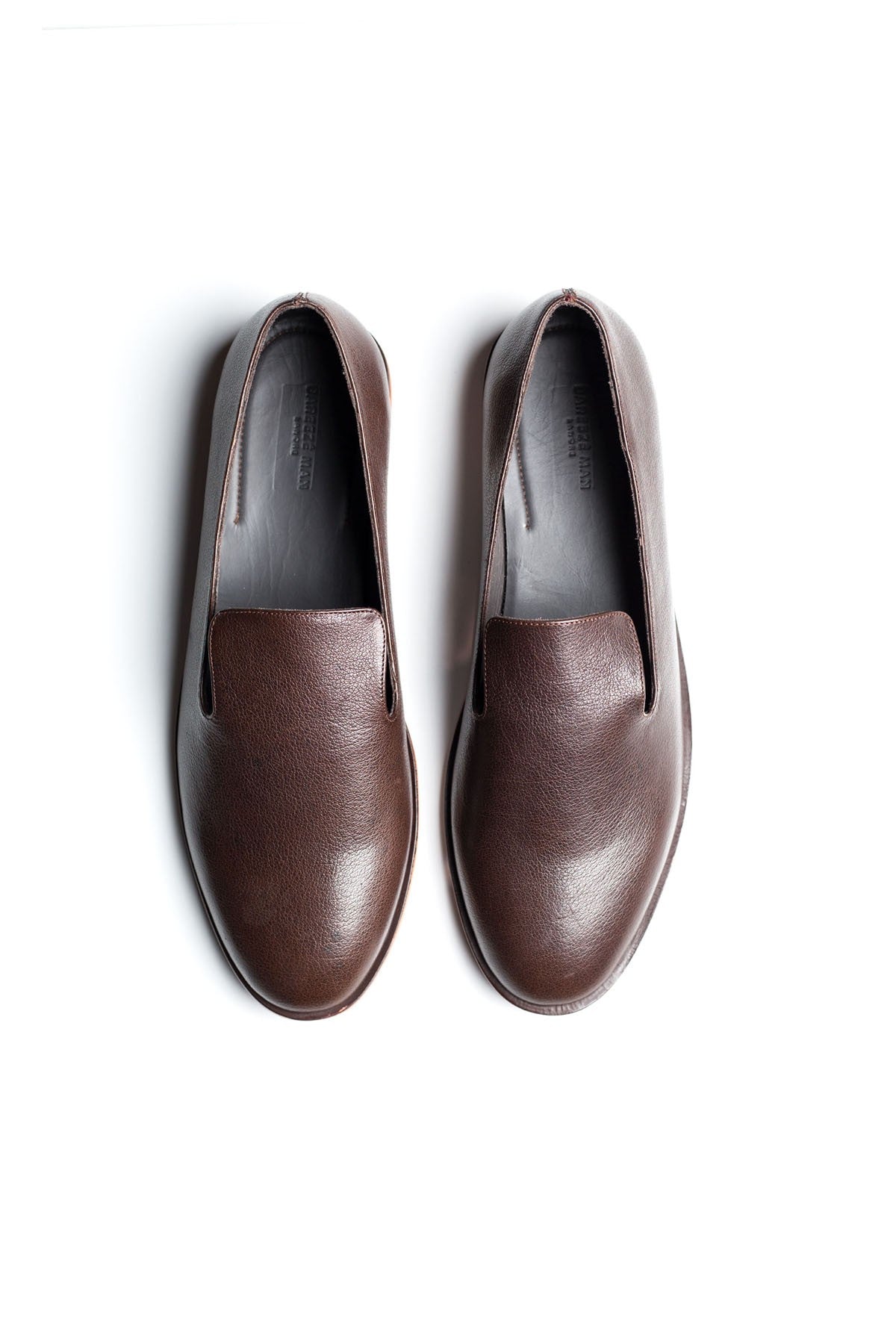 Slip On Shoes - Dark Brown