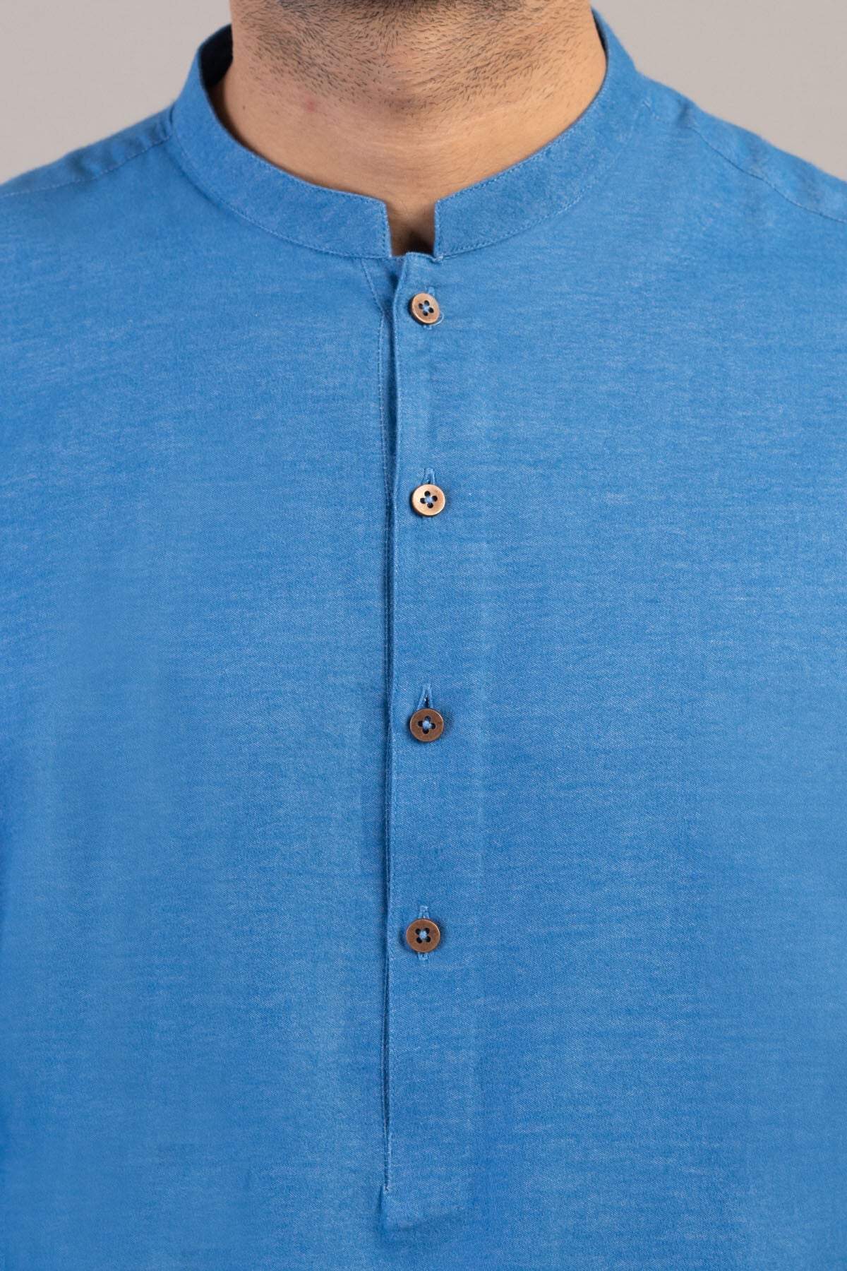 KURTA TROUSER L-BLUE - shop at Bareezeman